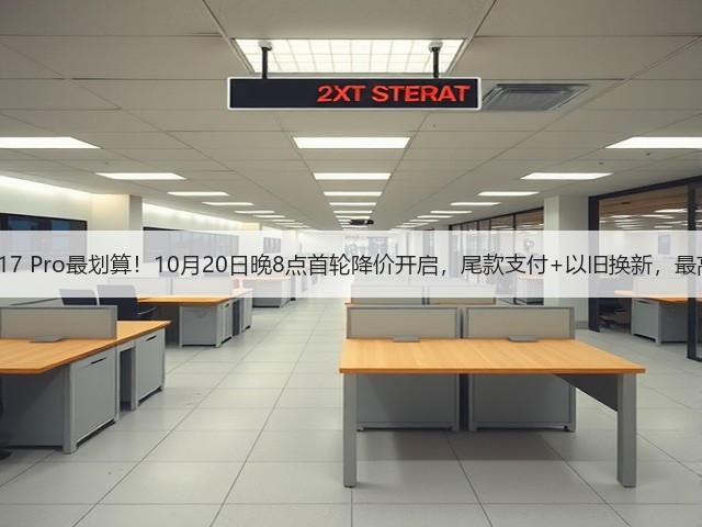 双十一买苹果17 Pro最划算！10月20日晚8点首轮降价开启，尾款支付+以旧换新，最高省3000元！(图3)