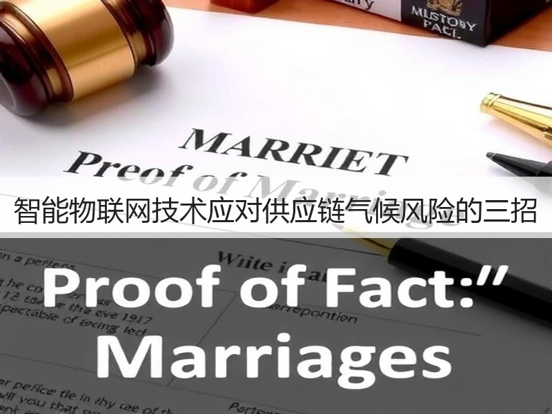 智能物联网技术应对供应链气候风险的三招