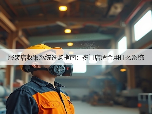 服装店收银系统选购指南:多门店适合用什么系统(图1) 服装店收银系统选购指南:多门店适合用什么系统(图1)