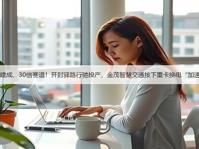 78天建成、30倍赛道！开封驿路行驰投产，金茂智慧交通按下重卡换电“加速键”(图1)