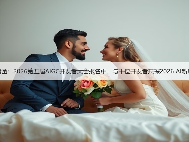 邀请函:2026第五届AIGC开发者大会报名中,与千位开发者共探2026 AI新风向(图1) 邀请函:2026第五届AIGC开发者大会报名中,与千位开发者共探2026 AI新风向(图1)
