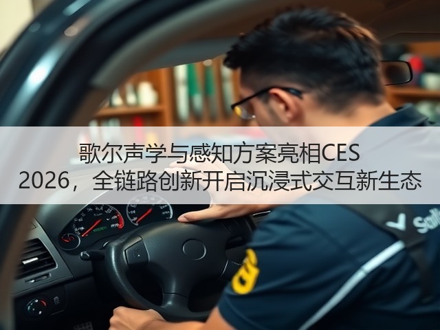歌尔声学与感知方案亮相CES 2026，全链路创新开启沉浸式交互新生态(图1)