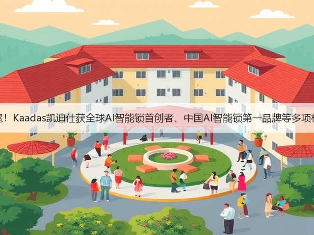 荣耀加冕!Kaadas凯迪仕获全球AI智能锁首创者、中国AI智能锁第一品牌等多项权威认证(图3) 荣耀加冕!Kaadas凯迪仕获全球AI智能锁首创者、中国AI智能锁第一品牌等多项权威认证(图3)