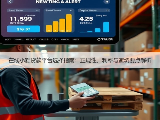 在线小额贷款平台选择指南:正规性、利率与避坑要点解析(图3) 在线小额贷款平台选择指南:正规性、利率与避坑要点解析(图3)