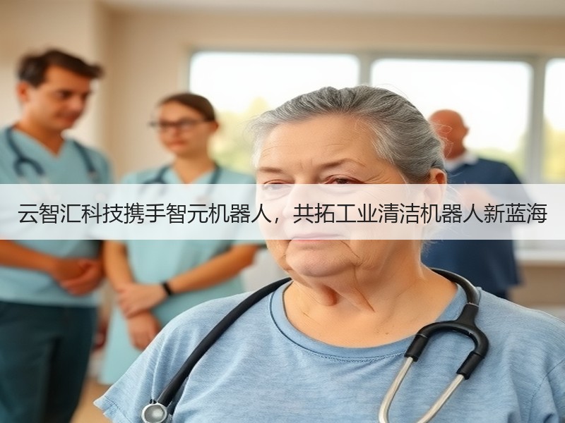 云智汇科技携手智元机器人，共拓工业清洁机器人新蓝海