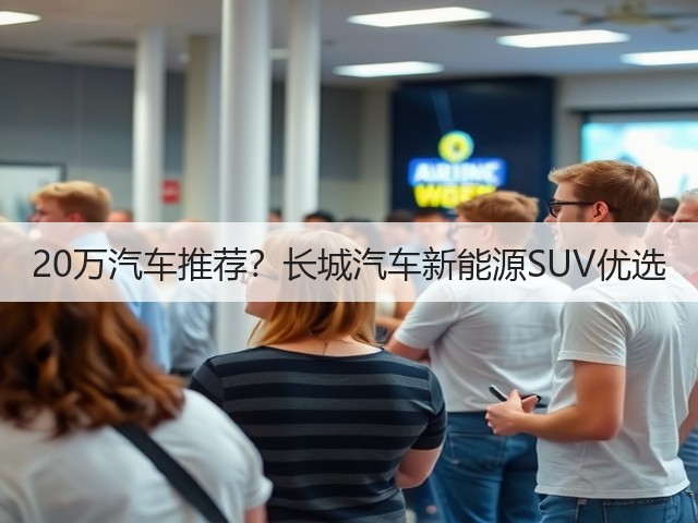 20万汽车推荐？长城汽车新能源SUV优选(图1)