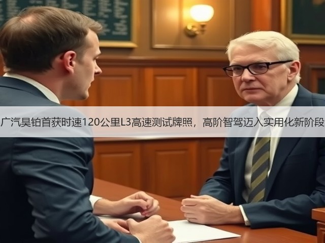 广汽昊铂首获时速120公里L3高速测试牌照,高阶智驾迈入实用化新阶段(图2) 广汽昊铂首获时速120公里L3高速测试牌照,高阶智驾迈入实用化新阶段(图2)