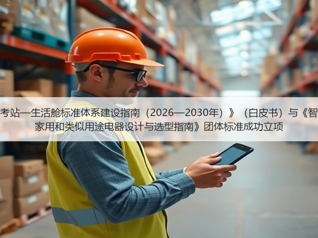 《卷一:智慧科考站—生活舱标准体系建设指南(2026—2030年)》(白皮书)与《智慧科考站生活舱 家用和类似用途电器设计与选型指南》团体标准成功立项(图1) 《卷一:智慧科考站—生活舱标准体系建设指南(2026—2030年)》(白皮书)与《智慧科考站生活舱 家用和类似用途电器设计与选型指南》团体标准成功立项(图1)