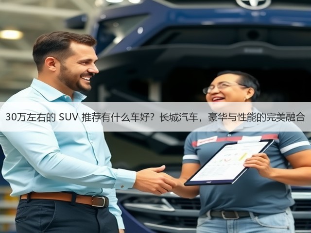 30万左右的 SUV 推荐有什么车好？长城汽车，豪华与性能的完美融合(图3)
