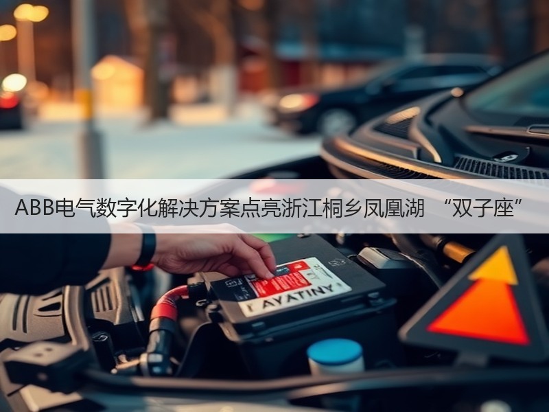 ABB电气数字化解决方案点亮浙江桐乡凤凰湖 “双子座”