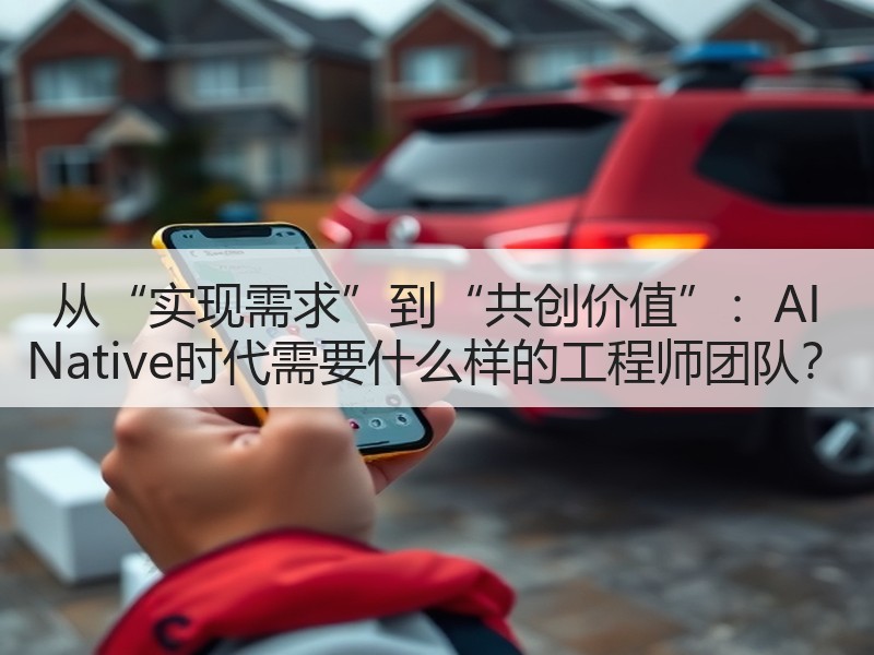 从“实现需求”到“共创价值”：AI Native时代需要什么