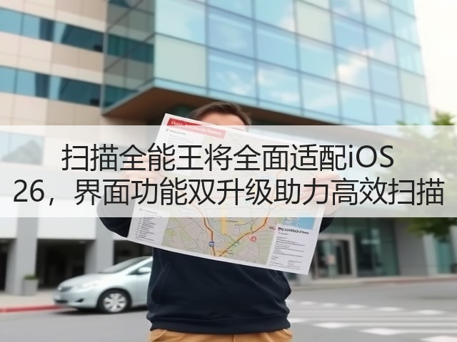 扫描全能王将全面适配iOS 26,界面功能双升级助力高效扫描(图3) 扫描全能王将全面适配iOS 26,界面功能双升级助力高效扫描(图3)