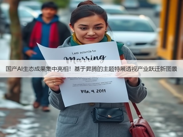国产AI生态成果集中亮相!基于昇腾的主题特展透视产业跃迁新图景(图1) 国产AI生态成果集中亮相!基于昇腾的主题特展透视产业跃迁新图景(图1)