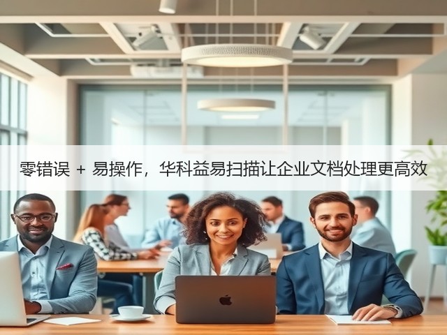 零错误 + 易操作，华科益易扫描让企业文档处理更高效(图1)