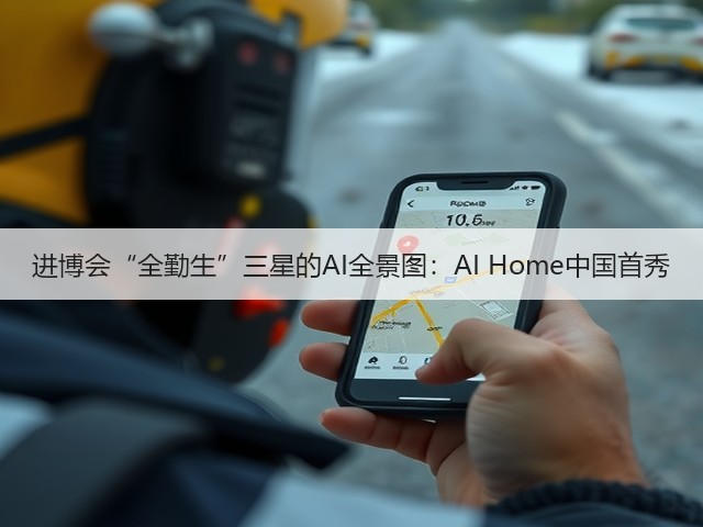 进博会“全勤生”三星的AI全景图:AI Home中国首秀(图3) 进博会“全勤生”三星的AI全景图:AI Home中国首秀(图3)