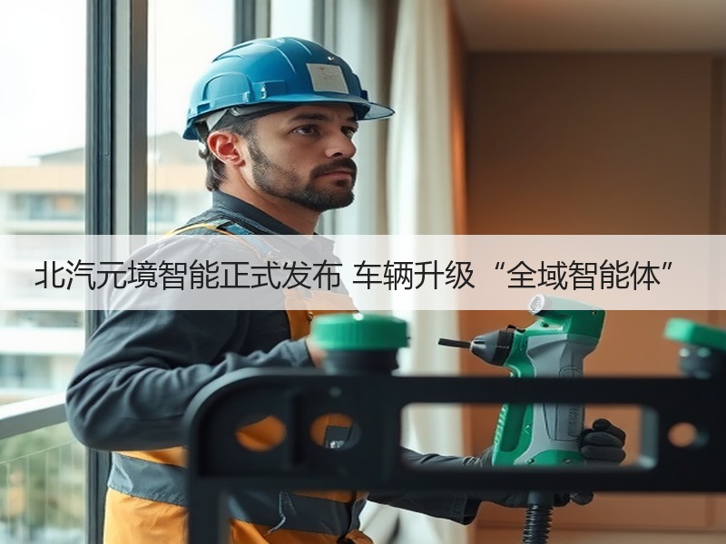 北汽元境智能正式发布 车辆升级“全域智能体”
