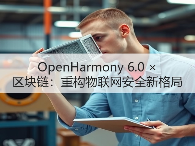 OpenHarmony 6.0 × 区块链:重构物联网安全新格局(图3) OpenHarmony 6.0 × 区块链:重构物联网安全新格局(图3)