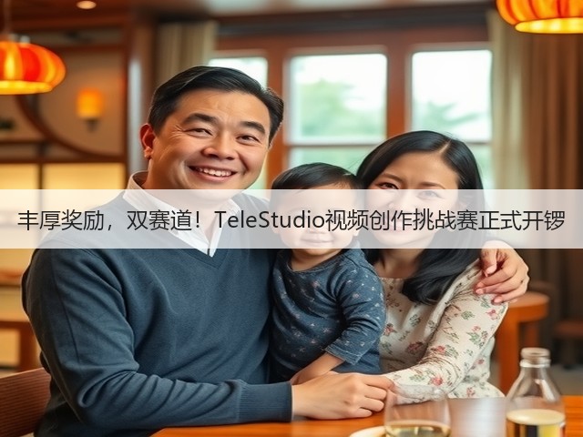 丰厚奖励,双赛道!TeleStudio视频创作挑战赛正式开锣(图1) 丰厚奖励,双赛道!TeleStudio视频创作挑战赛正式开锣(图1)