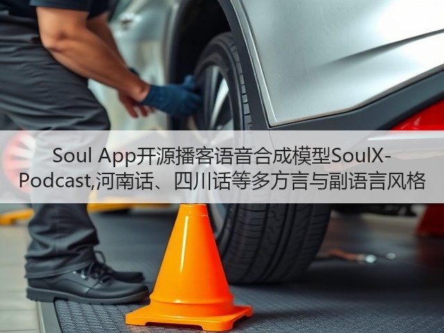 Soul App开源播客语音合成模型SoulX-Podcast,河南话、四川话等多方言与副语言风格(图1) Soul App开源播客语音合成模型SoulX-Podcast,河南话、四川话等多方言与副语言风格(图1)