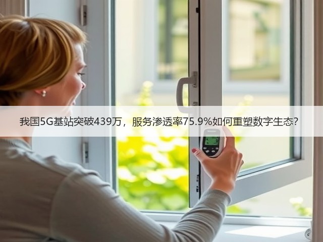 我国5G基站突破439万,服务渗透率75.9%如何重塑数字生态?(图3) 我国5G基站突破439万,服务渗透率75.9%如何重塑数字生态?(图3)