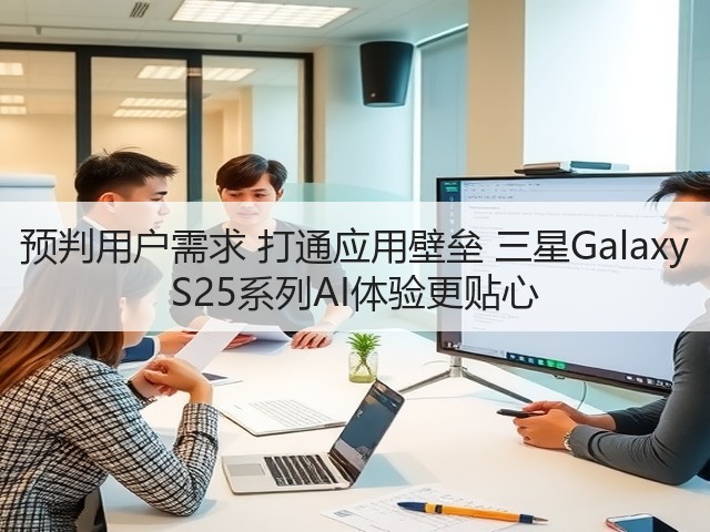 预判用户需求 打通应用壁垒 三星Galaxy S25系列AI体验更贴心(图2) 预判用户需求 打通应用壁垒 三星Galaxy S25系列AI体验更贴心(图2)