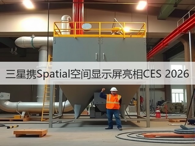 三星携Spatial空间显示屏亮相CES 2026(图1)