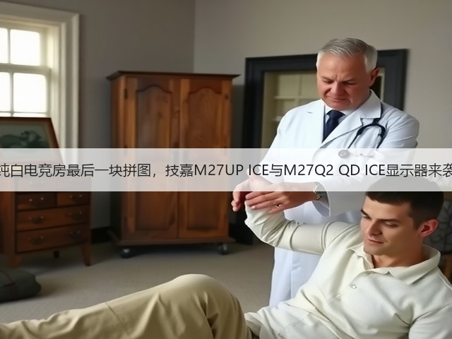 纯白电竞房最后一块拼图，技嘉M27UP ICE与M27Q2 QD ICE显示器来袭(图1)