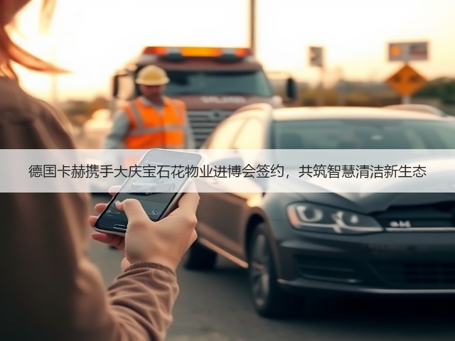 德国卡赫携手大庆宝石花物业进博会签约，共筑智慧清洁新生态(图3)