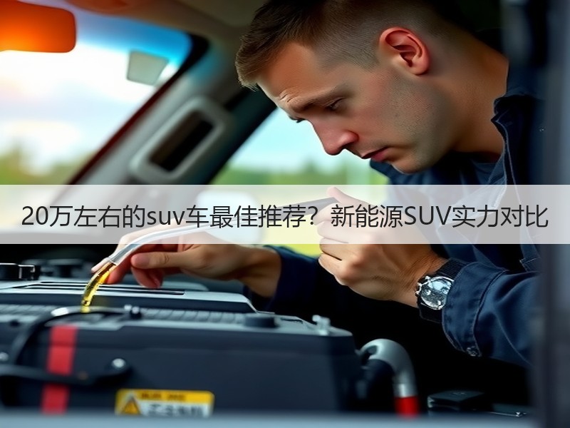 20万左右的suv车最佳推荐？新能源SUV实力对比
