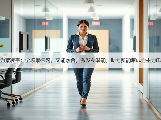 华为蔡凌宇:全场景构网,交能融合,激发AI潜能,助力新能源成为主力电源(图1) 华为蔡凌宇:全场景构网,交能融合,激发AI潜能,助力新能源成为主力电源(图1)