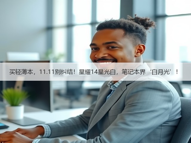 买轻薄本,11.11别纠结!星耀14星光白,笔记本界‘白月光’!(图1) 买轻薄本,11.11别纠结!星耀14星光白,笔记本界‘白月光’!(图1)