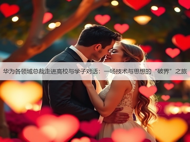 华为各领域总裁走进高校与学子对话：一场技术与思想的“破界”之旅(图3)