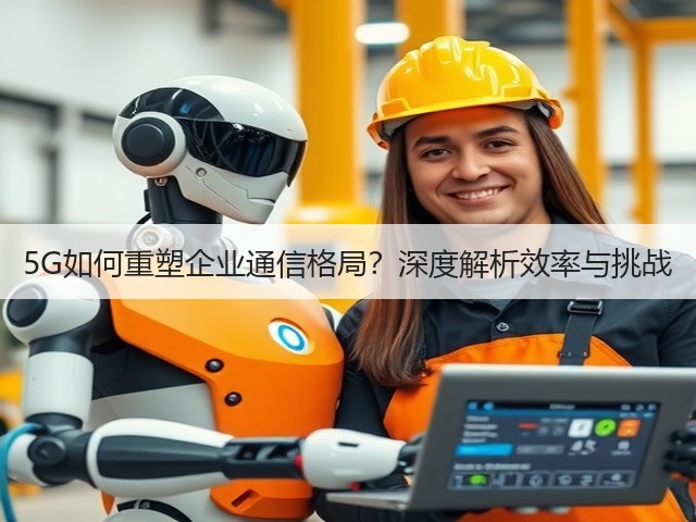 5G如何重塑企业通信格局?深度解析效率与挑战(图2) 5G如何重塑企业通信格局?深度解析效率与挑战(图2)