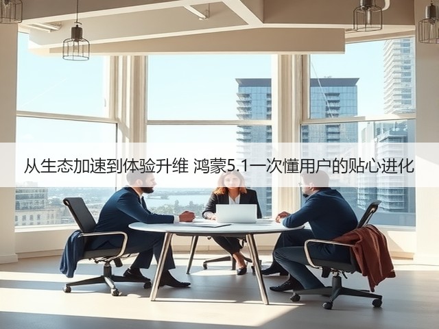 从生态加速到体验升维 鸿蒙5.1一次懂用户的贴心进化(图1)