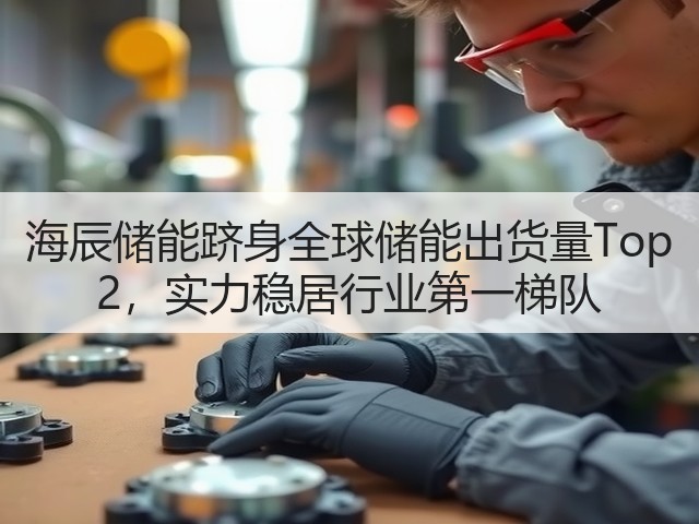 海辰储能跻身全球储能出货量Top 2,实力稳居行业第一梯队(图1) 海辰储能跻身全球储能出货量Top 2,实力稳居行业第一梯队(图1)