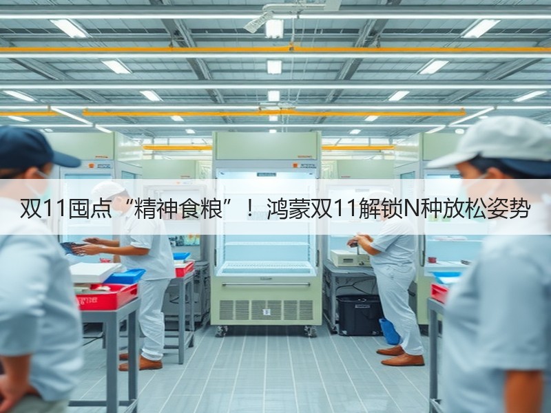 双11囤点“精神食粮”！鸿蒙双11解锁N种放松姿势