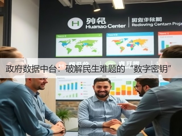 政府数据中台：破解民生难题的“数字密钥”(图2)