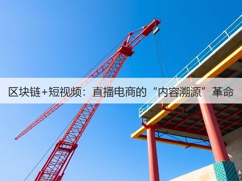 区块链+短视频：直播电商的“内容溯源”革命