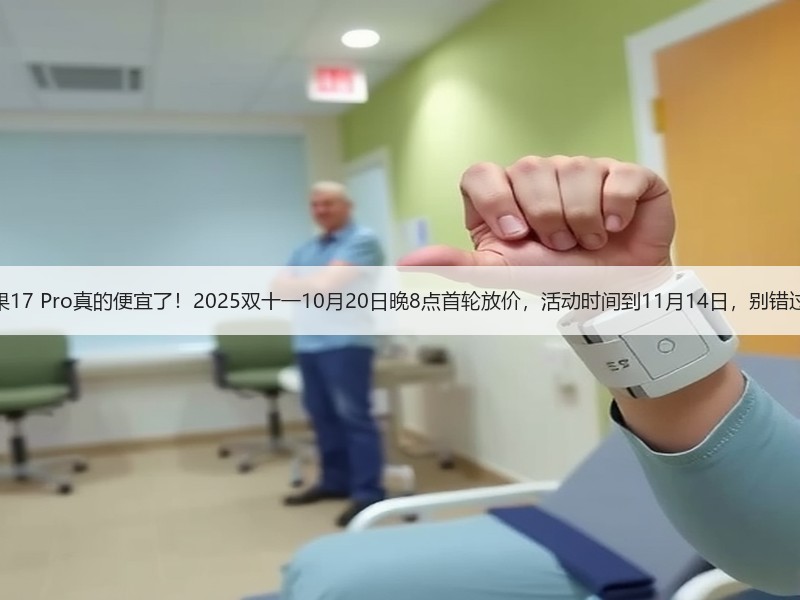 苹果17 Pro真的便宜了！2025双十一10月20日晚8点