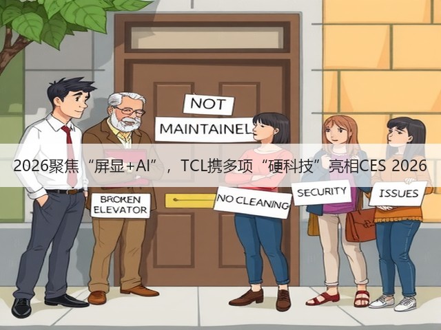 2026聚焦“屏显+AI”,TCL携多项“硬科技”亮相CES 2026(图2) 2026聚焦“屏显+AI”,TCL携多项“硬科技”亮相CES 2026(图2)