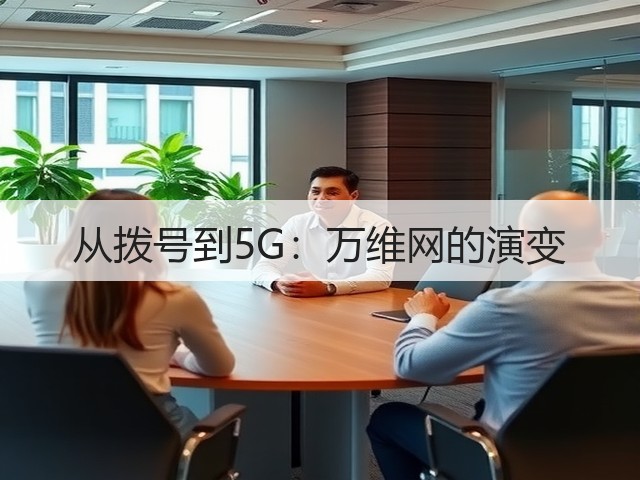 从拨号到5G:万维网的演变(图1) 从拨号到5G:万维网的演变(图1)