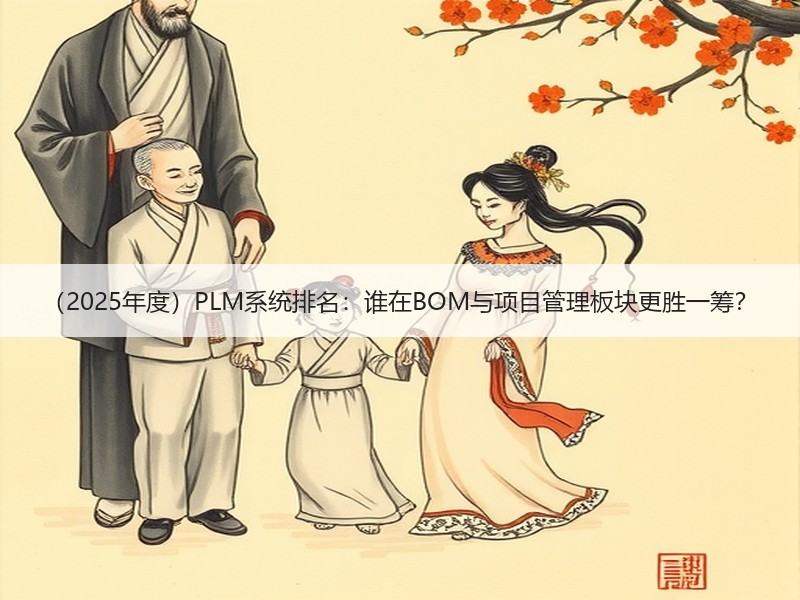 （2025年度）PLM系统排名：谁在BOM与项目管理板块更胜
