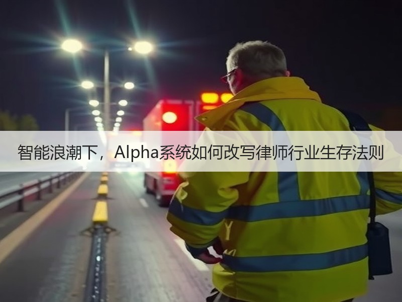 智能浪潮下，Alpha系统如何改写律师行业生存法则