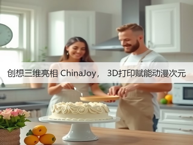 创想三维亮相 ChinaJoy， 3D打印赋能动漫次元(图1)
