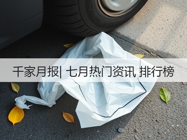 千家月报| 七月热门资讯 排行榜(图3) 千家月报| 七月热门资讯 排行榜(图3)