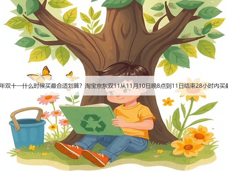 2025年双十一什么时候买最合适划算？淘宝京东双11从11月
