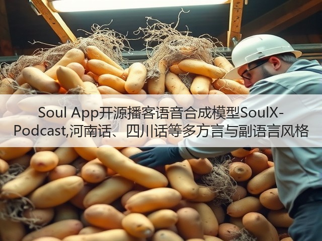 Soul App开源播客语音合成模型SoulX-Podcast,河南话、四川话等多方言与副语言风格(图3) Soul App开源播客语音合成模型SoulX-Podcast,河南话、四川话等多方言与副语言风格(图3)