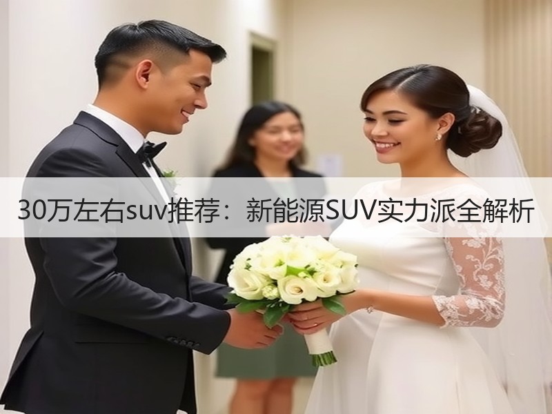 30万左右suv推荐：新能源SUV实力派全解析