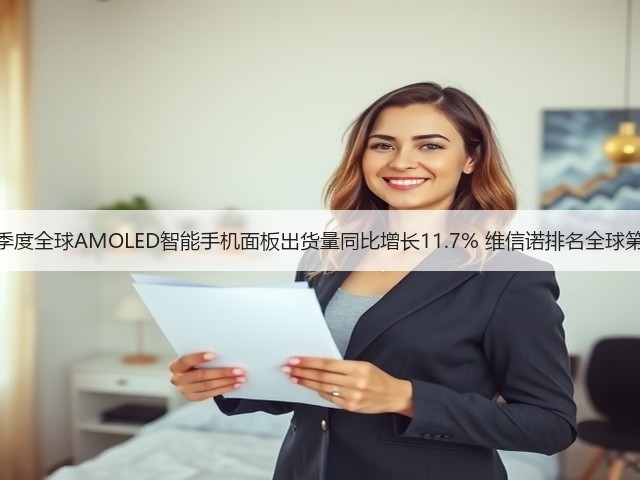 三季度全球AMOLED智能手机面板出货量同比增长11.7% 维信诺排名全球第三(图3)
