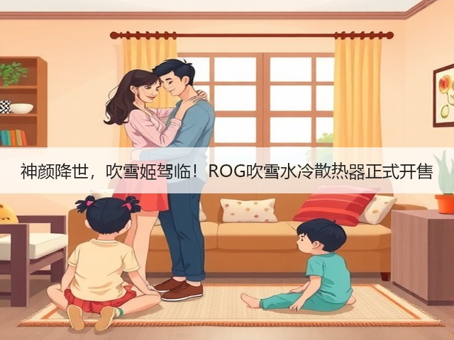 神颜降世，吹雪姬驾临！ROG吹雪水冷散热器正式开售(图1)